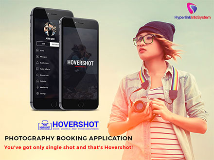 hovershot - on-demand photography booking app
